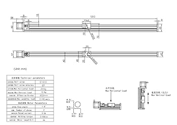 Amazon.co.jp: FSL40 リニアガイドレール スライド ボールねじ